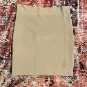 BCBG Cream Bandage Skirt